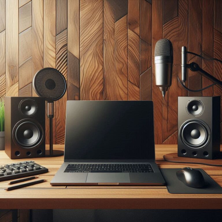 Laptop Audio Speakers Mic