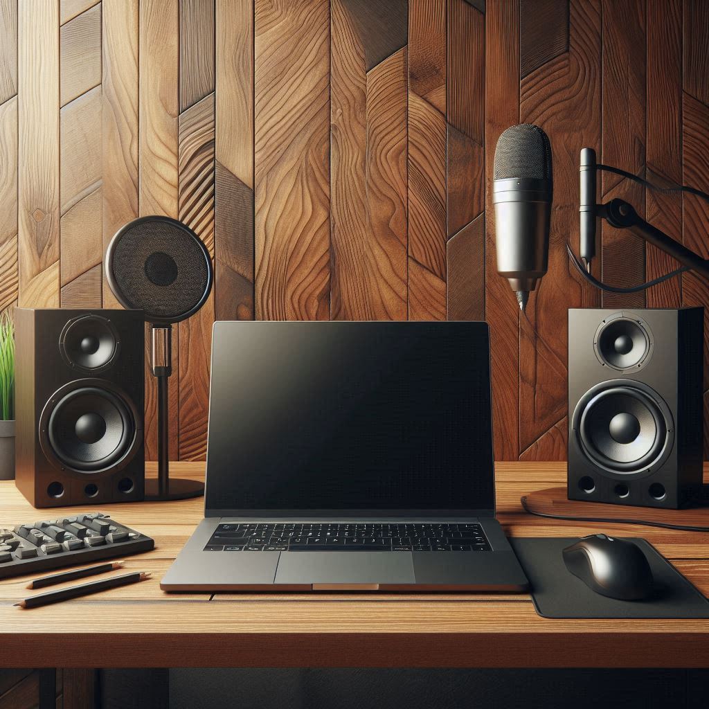 Laptop Audio Speakers Mic
